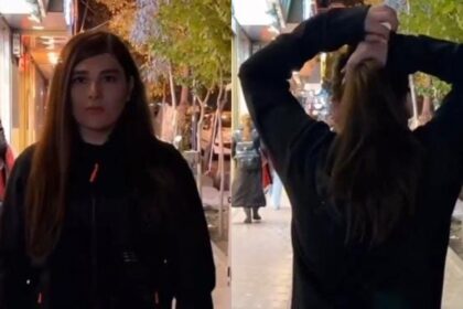 El video sin velo de una famosa actriz iraní que provocó su detención en medio de las protestas en ese país