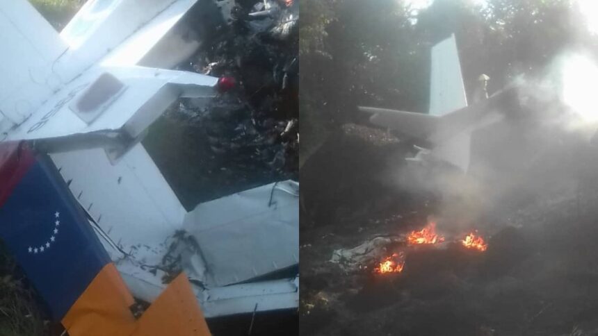 Avión militar sufrió accidente en Amazonas