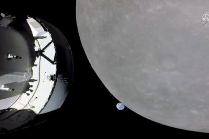 Capsula Orión superó los 400.000 kilómetros de distancia de la Tierra y rompió récord de la Apolo 13