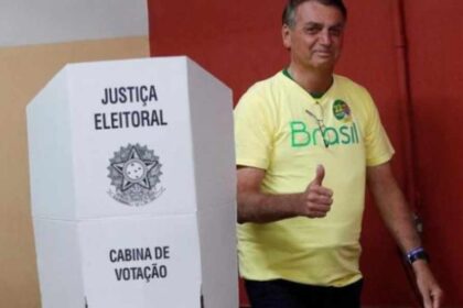 Bolsonaro ya votó en las segunda vuelta de las elecciones presidenciales en Brasil +VIDEO