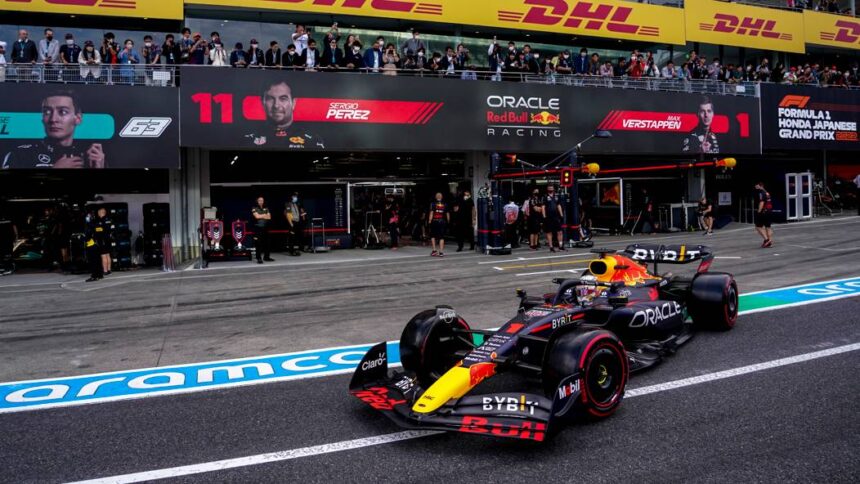 F1 | Max Verstappen acaricia el título tras lograr la 'pole' en el GP de Japón