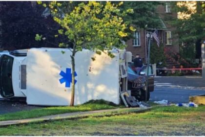 EN NUEVA YORK | La atropelló un carro y luego la ambulancia que la trasladaba se estrelló