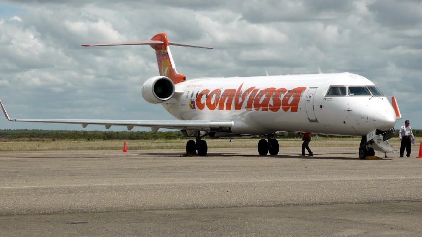 Estados Unidos emitió los vuelos de la aerolínea estatal Conviasa para operaciones de deportación y repatriación de migrantes venezolanos. 