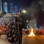 Más de 600.000 personas tomaron las calles de Israel para protestar por reforma judicial +VIDEO