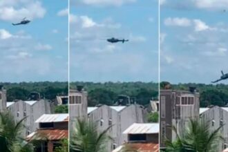 Angustiante video: Helicóptero se estrelló en Colombia y todo quedó grabado, no hubo sobrevivientes