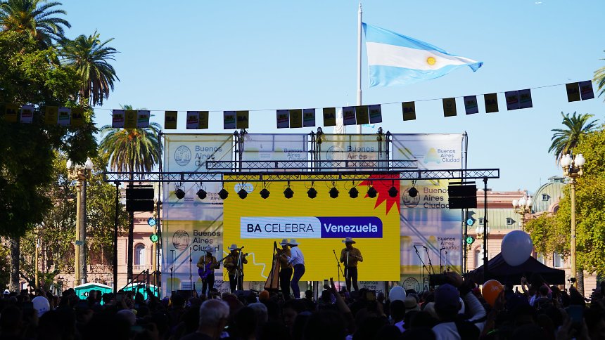 EN FOTOS | El festival con el que Buenos Aires propició el intercambio cultural entre venezolanos y argentinos