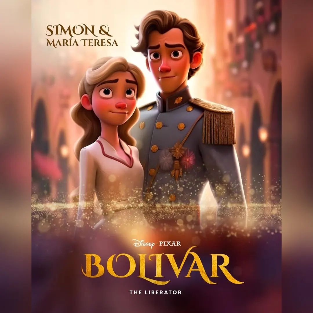 ¿Cómo sería una película de Simón Bolívar hecha por Disney? Caracas
