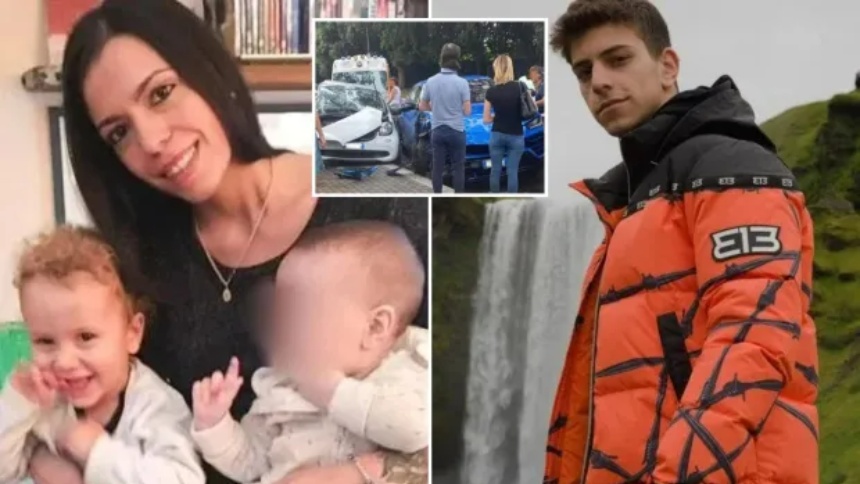 Dictan arresto domiciliario para influencer italiano involucrado en accidente donde murió un niño de 5 años mientras hacía reto viral