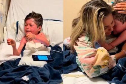 EN VIDEO | El emotivo momento en que niño con "piel de mariposa" se funde en un abrazo con su madre tras pasar 16 días en coma