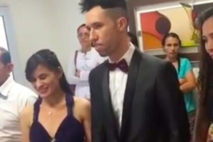 EN VIDEO | Novia bromeó durante su boda y el juez se negó a culminar la ceremonia