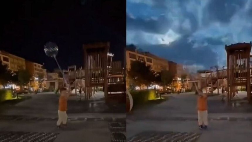 Los impactantes videos de la caída de un meteorito que iluminó el cielo nocturno de Turquía