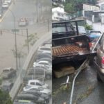 EN VIDEOS: Así fue el caos que generaron, por segundo día consecutivo, las lluvias en Caracas