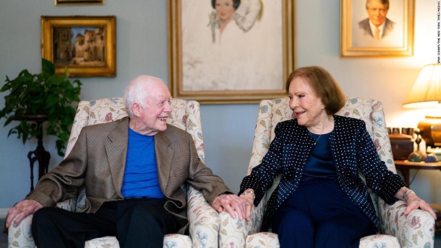 Fallece la esposa del expresidente de EEUU Jimmy Carter, este 19Nov a los 96 años