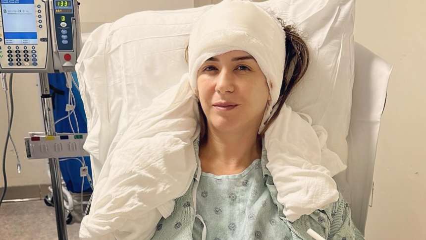 EN FOTOS: Operaron a Erika De La Vega de un tumor en la cabeza: Estoy  bien. Mi recuperación es veloz