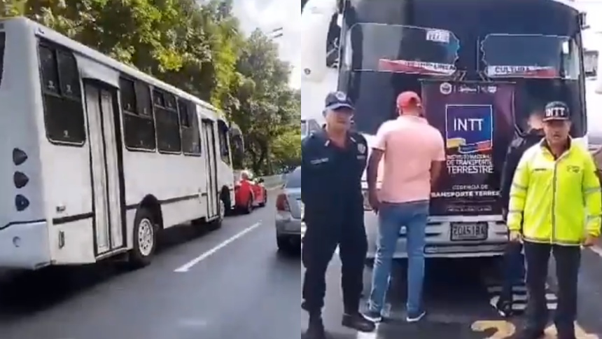 Agarraron al transportista del video viral que iba a exceso de velocidad, suspendieron su licencia