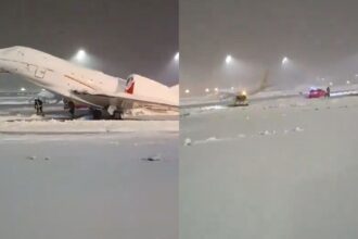 VIDEOS: Impresionantes nevadas causan caos en la ciudad alemana de Munich, cientos de vuelos y trenes suspendidos