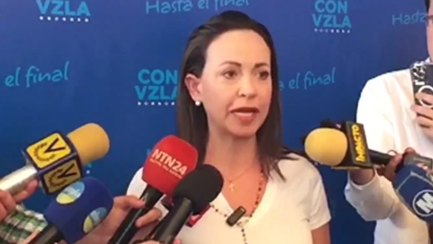 Representantes de la oposición habrían solicitado apoyo al chavismo para brindar protección a María Corina