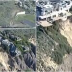 Una mansión, valorada en millones de dólares, se encuentra a punto de caer por un acantilado. Sin embargo, su dueño, de 82 años de edad, se niega a desalojar la propiedad situada en California (EEUU).  