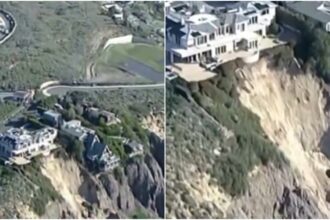 Una mansión, valorada en millones de dólares, se encuentra a punto de caer por un acantilado. Sin embargo, su dueño, de 82 años de edad, se niega a desalojar la propiedad situada en California (EEUU).  