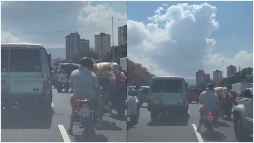 Durante horas de la tarde este miércoles 21 de febrero, una caravana fúnebre provocó accidentes y colapsó el tráfico en la Valle-Coche, en Caracas.  