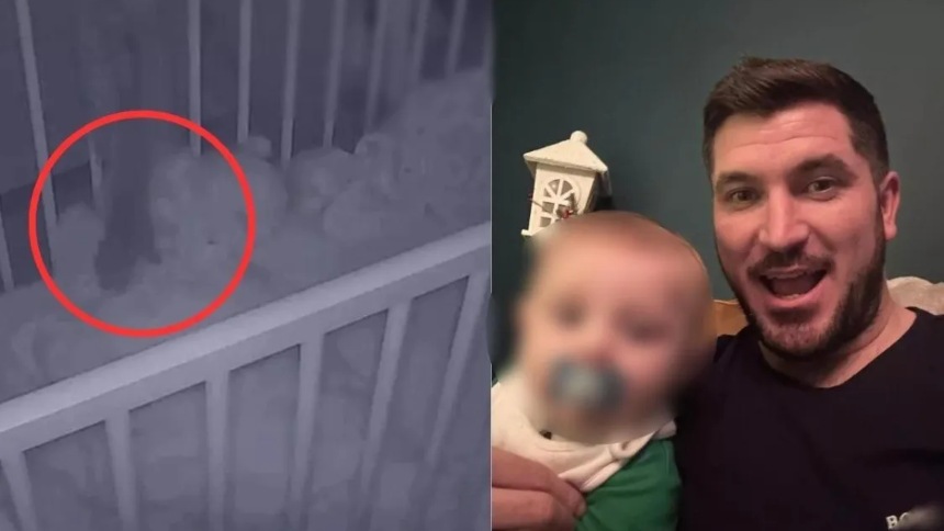 Asegura haber grabado al fantasma de su madre tras colocar una cámara en la habitación de su bebé