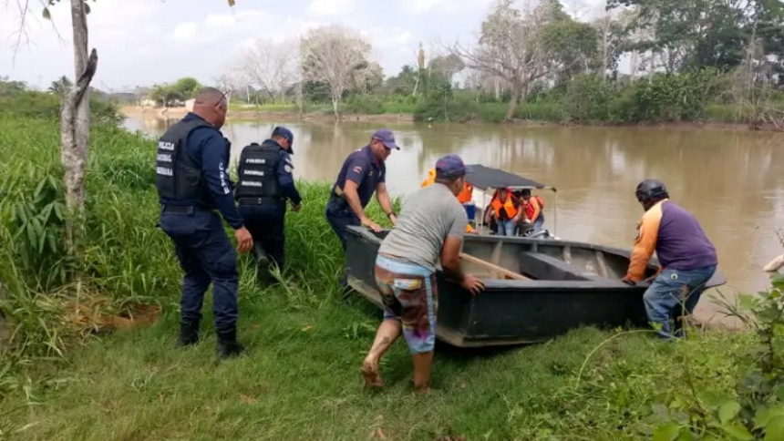 Dos PNB y un sargento de la Armada fallecen tras naufragio de embarcación en el río Zulia