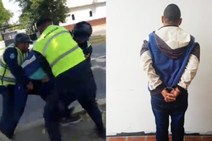 se ha filtrado un video en las redes sociales que muestra la polémica detención que hizo la Policía de Lara (Polilara) a un motorizado.  