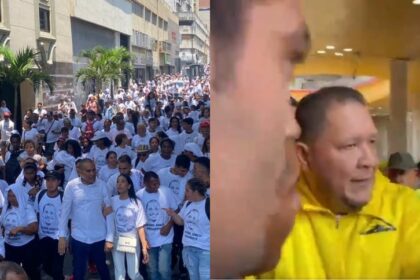 EN VIDEOS: Leocenis García y José Brito acudieron a inscribir su candidatura al CNE este 23Mar