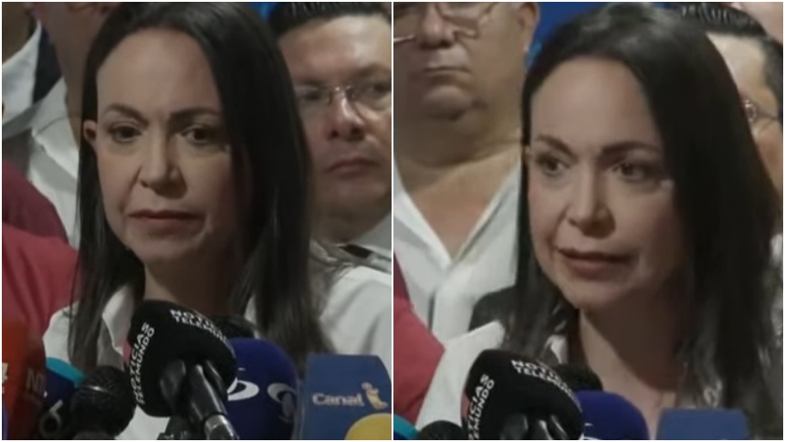 "Téngalo bien claro, nuestro equipo es Venezuela", este miércoles 20 de marzo la candidata presidencial opositora, María Corina