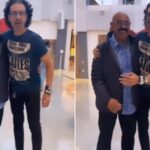 EN VIDEO | Oscar D'León y Miguel Varoni se encontraron y terminaron bailando al ritmo del "Pirulino" y sacudieron las redes