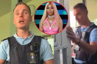Nicki Minaj grabó el momento en que fue detenida por posesión de drogas en el aeropuerto de Ámsterdam