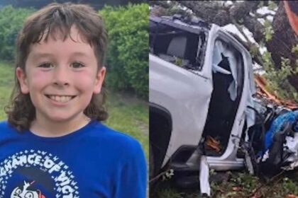 Niño de 9 años corrió casi dos kilómetros para conseguir ayuda tras sufrir aparatoso accidente con sus padres durante un tornado
